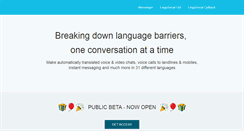 Desktop Screenshot of lingusocial.com