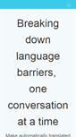 Mobile Screenshot of lingusocial.com